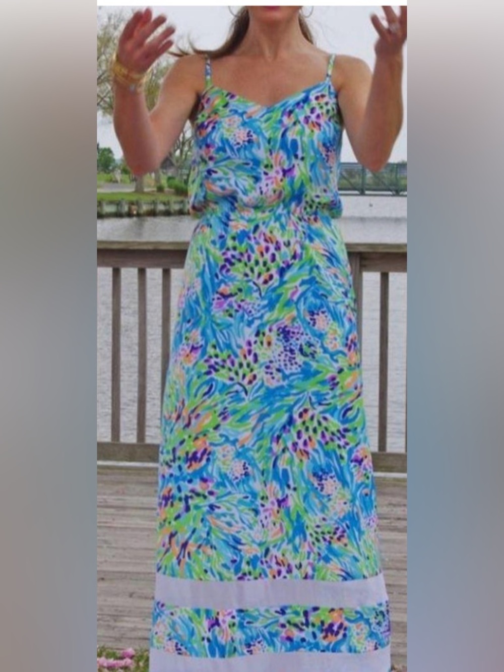Lilly Pulitzer Deanna Maxi Dress M